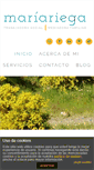 Mobile Screenshot of mariariega.com